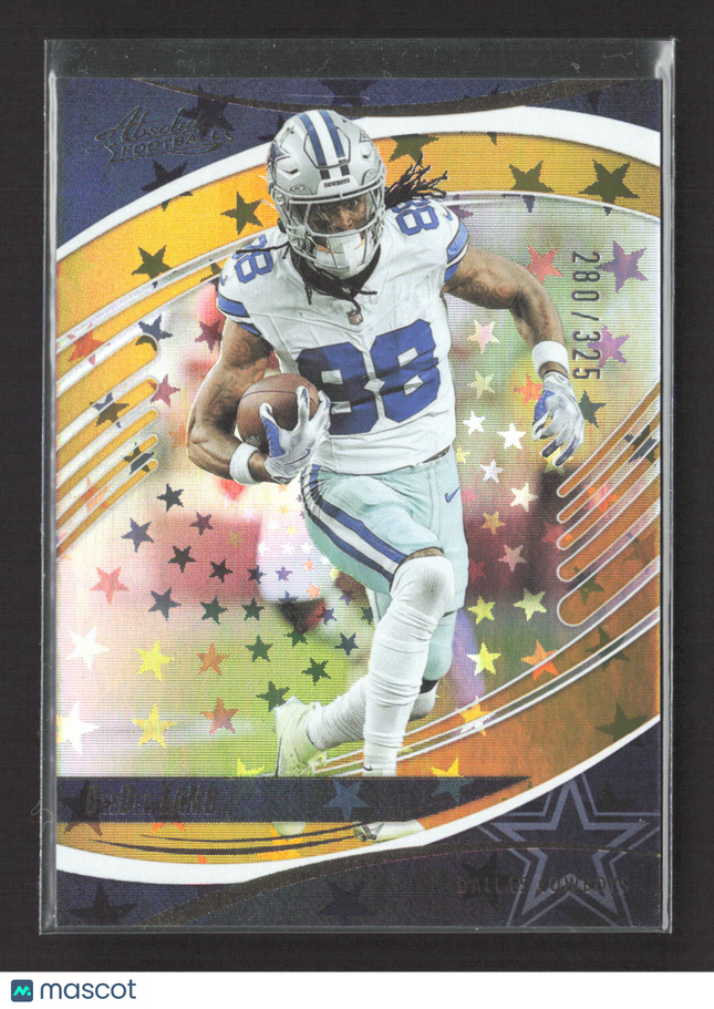 2025 Panini Absolute Football CeeDee Lamb #29 Star Light 280/325
