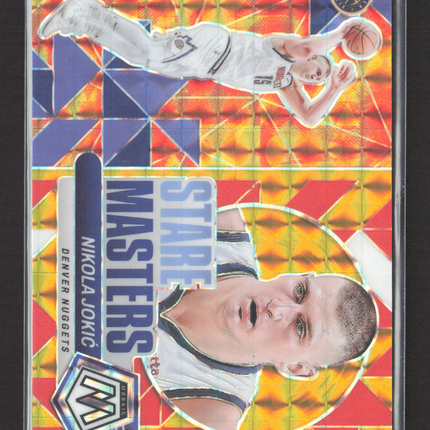 2024 Panini Mosaic Prizm Stare Masters Nikola Jokic #11 Gold 06/10