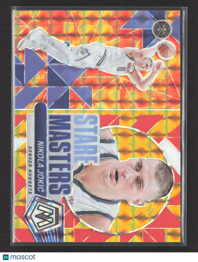 2024 Panini Mosaic Prizm Stare Masters Nikola Jokic #11 Gold 06/10