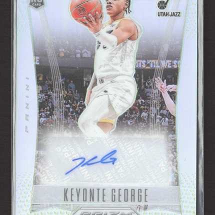 2024 Panini Prizm Deca Keyonte George #DS-KEY RC Silver Auto