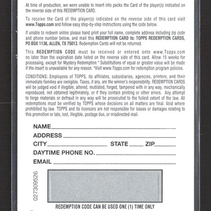 2025 Topps Royalty UFC Jack Della Maddalena #SS-JM Auto Blue Parallel Redemption