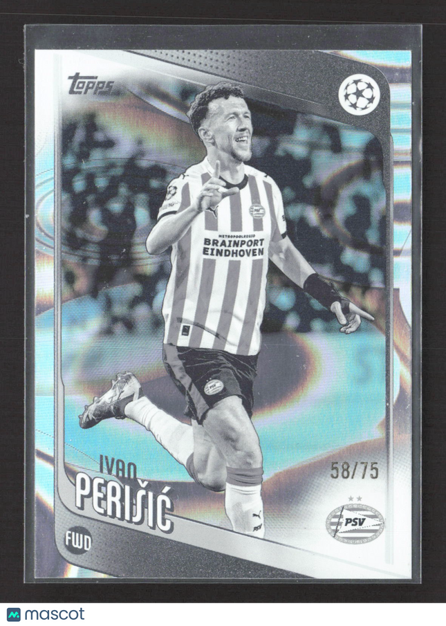 2026 Topps UEFA Champions League Ivan Perišić #139 Refractor 58/75