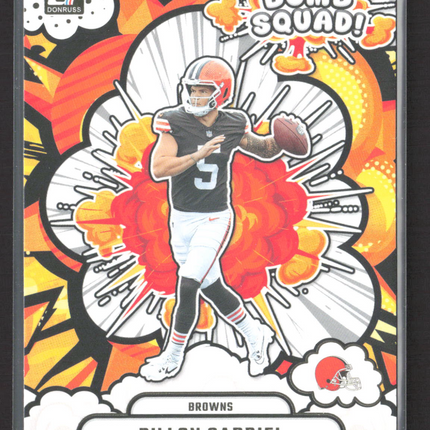 2025 Panini Donruss Bomb Squad Dillon Gabriel #BS-DGL