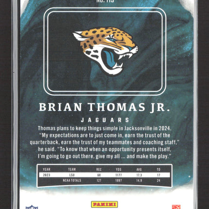 2024 Panini Origins Football Brian Thomas Jr. #119 RC