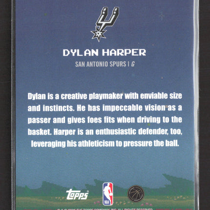 2025 Topps 8-Bit Ballers Dylan Harper #8B-32 RC