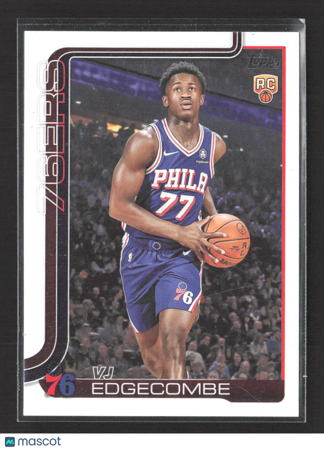 2025 Topps Flagship VJ Edgecombe #203 RC