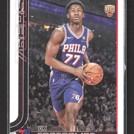 2025 Topps Flagship VJ Edgecombe #203 RC