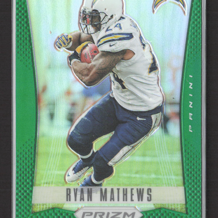 2012 Panini Prizm Ryan Mathews #161 Green