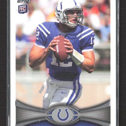 2012 Topps Andrew Luck #140 RC Image Variation sp