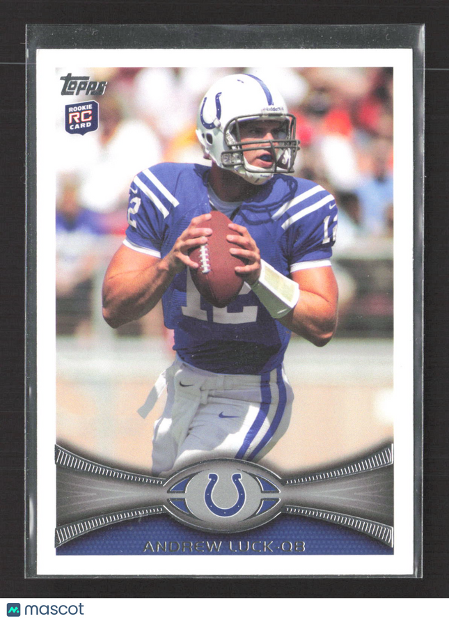 2012 Topps Andrew Luck #140 RC Image Variation sp