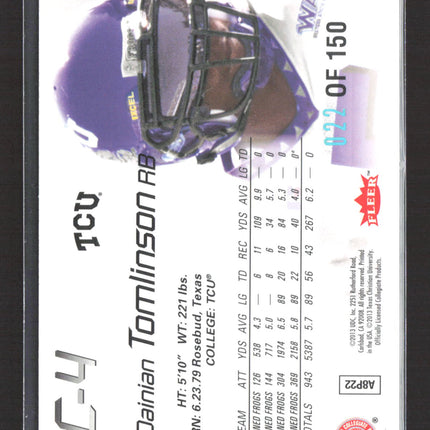 2013 Fleer Retro LaDainian Tomlinson #LC-4 Legacy Collection /150