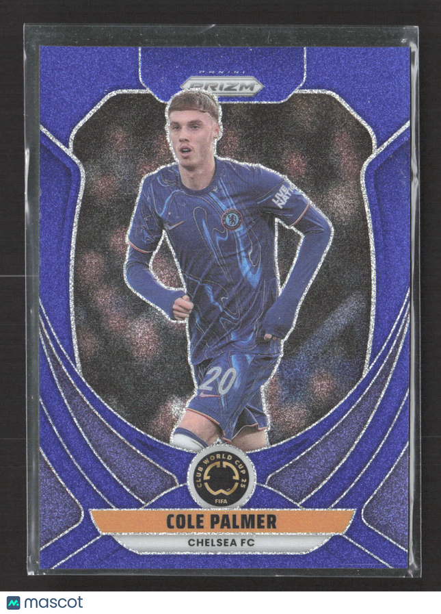 2025 Panini Prizm FIFA Club World Cup Cole Palmer #67 Blue Glitter 014/149