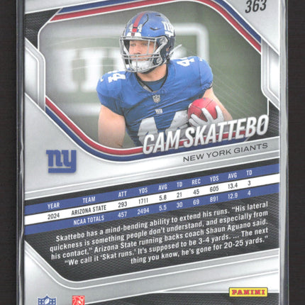 2025 Panini Prizm Cam Skattebo #363