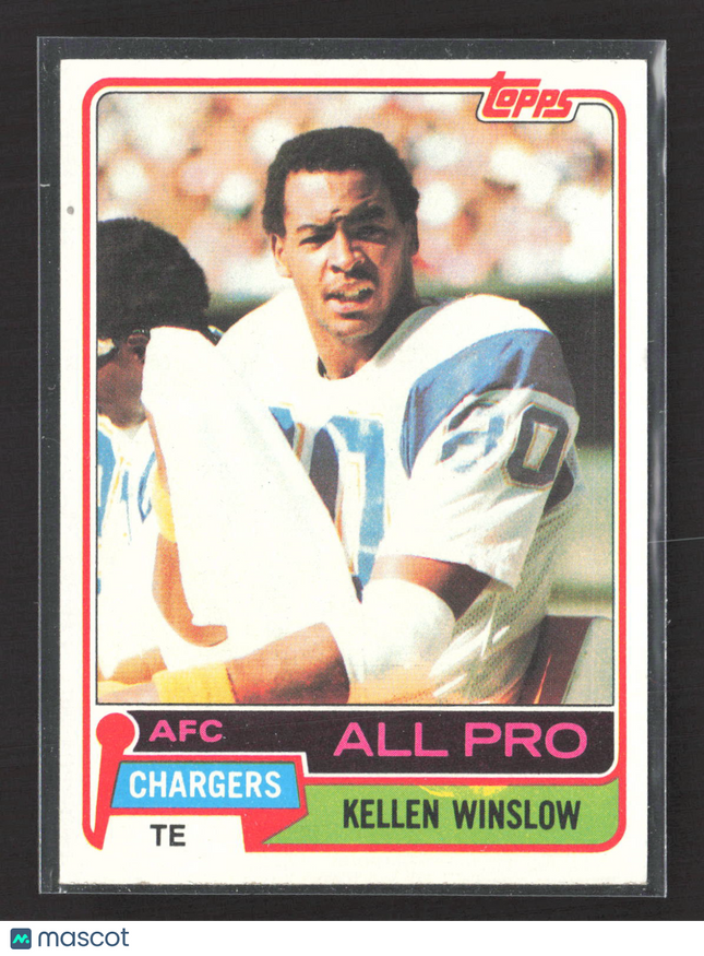 1981 Topps Kellen Winslow #150