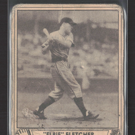 1940 Play Ball Gum, Inc. Elbie Elbert Preston Fletcher #103