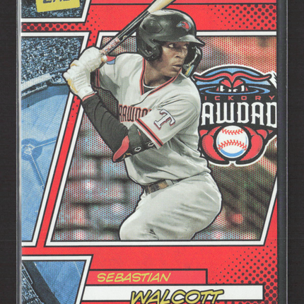 2024 Topps Heroes of the Diamond Sebastian Walcott #HOTD-7 Orange 15/25