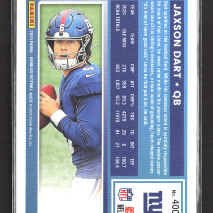 2025 Panini Donruss Football Jaxson Dart #400