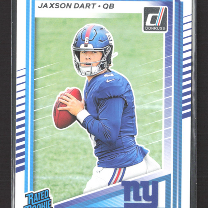 2025 Panini Donruss Football Jaxson Dart #400