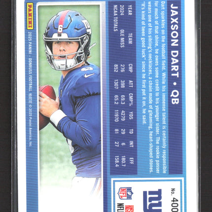 2025 Panini Donruss Football Jaxson Dart #400
