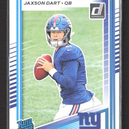 2025 Panini Donruss Football Jaxson Dart #400