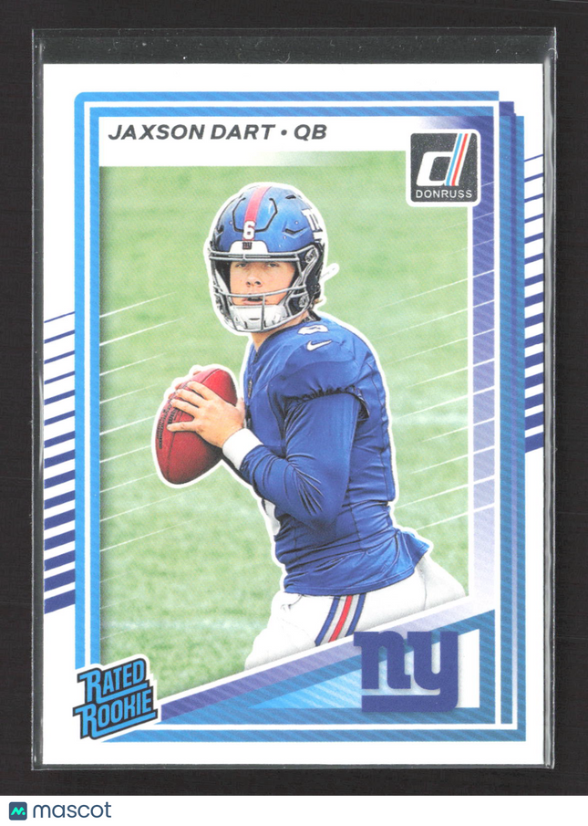 2025 Panini Donruss Football Jaxson Dart #400