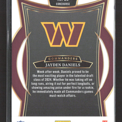 2025 Panini Select Football Concourse Jayden Daniels #26 RC