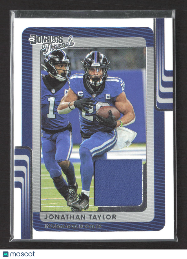 2025 Panini Donruss Threads Jonathan Taylor #DTH-JTR Jersey