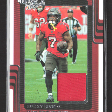 2025 Panini Donruss Threads Bucky Irving #DTH-BIG Jersey