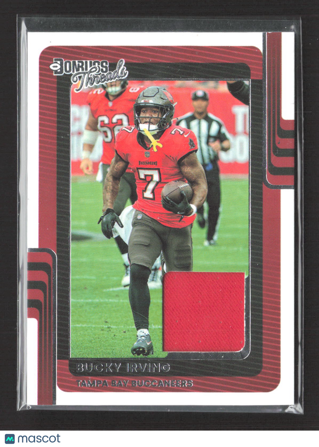 2025 Panini Donruss Threads Bucky Irving #DTH-BIG Jersey