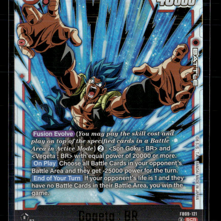 Dragon Ball Super Fusion World Dual Evolution Gogeta : BR SCR fb09-121