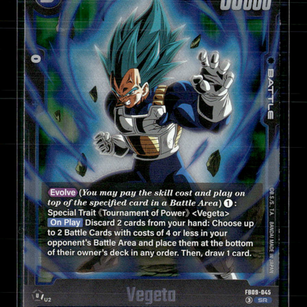 Dragon Ball Super Fusion World Dual Evolution Vegeta SR fb09-045