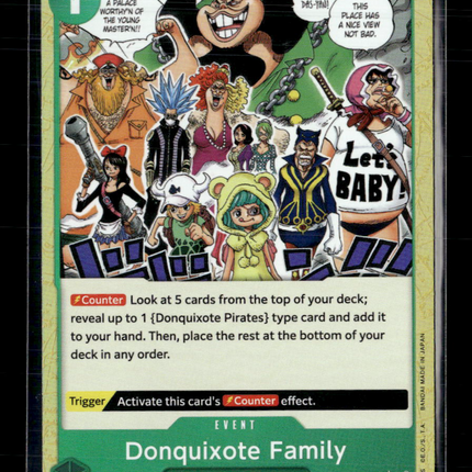 One Piece Card Game Donquixote Family Premium Booster C • OP04-036 Textured