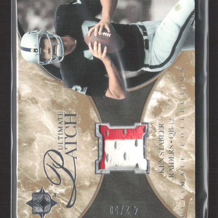 2006 Upper Deck Ultimate Collection Ken Stabler #UL-KS 05/20 Ultimate Patch
