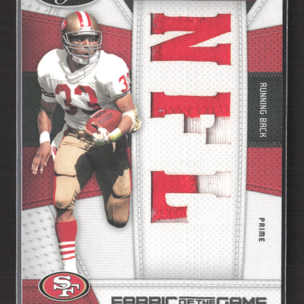 2010 Panini Certified Fabric of the Game Roger Craig #126 Prime 18/25 Patch