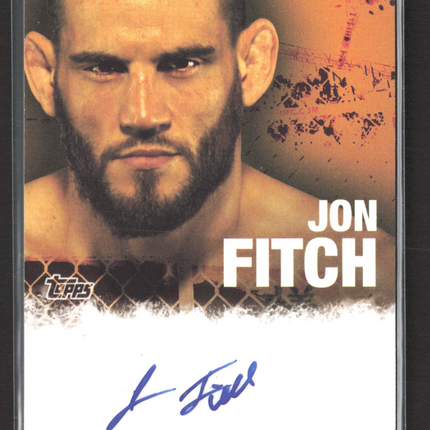 2010 Topps UFC Jon Fitch #FA-JF Auto