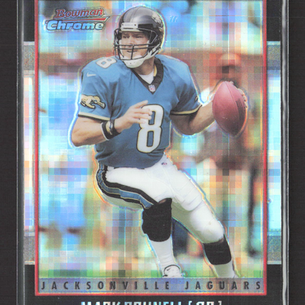2001 Bowman Chrome Mark Brunell #87 X-Fractor