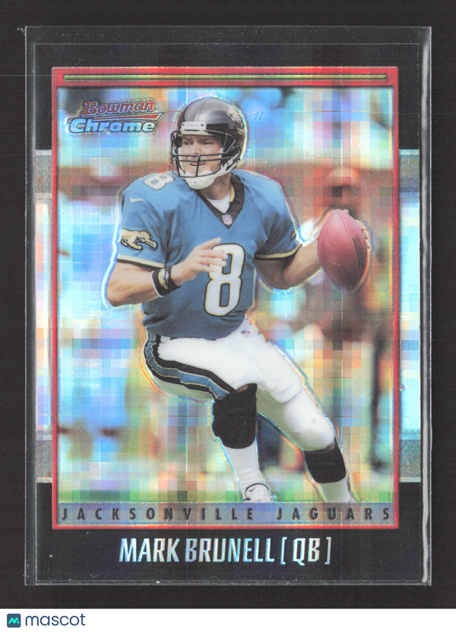 2001 Bowman Chrome Mark Brunell #87 X-Fractor