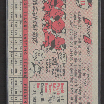 1958 Topps Ernie Banks #310