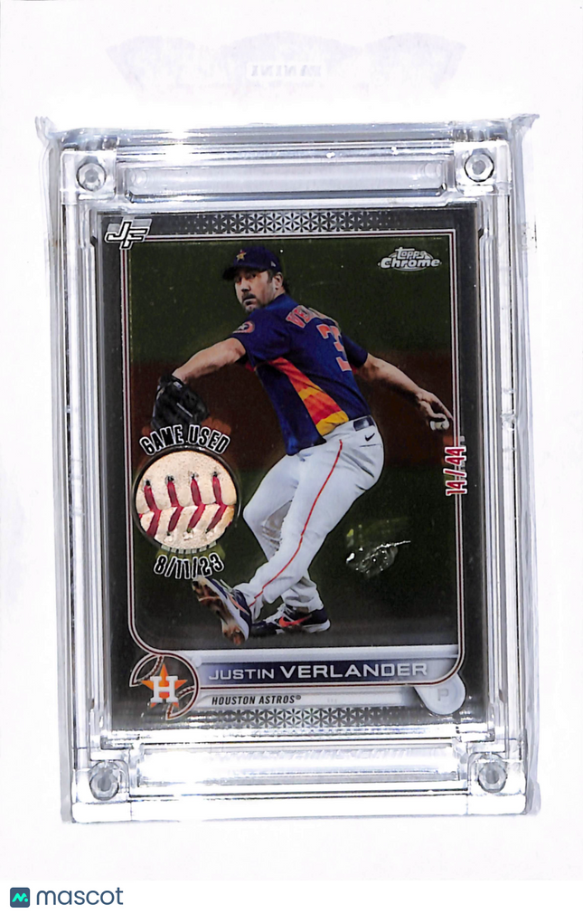 2024 Jersey Fusion Ball Star Fusion Justin Verlander #JF Game Used Ball Seam /44