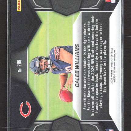 2024 Panini Mosaic NFL Debut Caleb Williams #289 RC