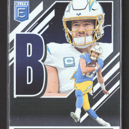 2025 Panini Donruss Elite Spellbound Justin Herbert #37