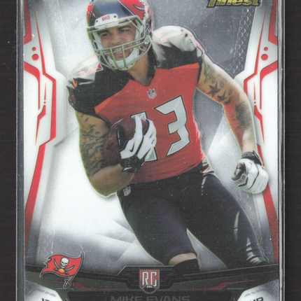 2014 Topps Finest Mike Evans #146 RC