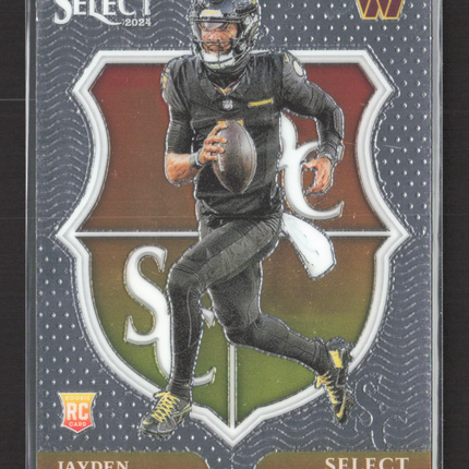 2025 Panini Select Select Certified Jayden Daniels #2 RC