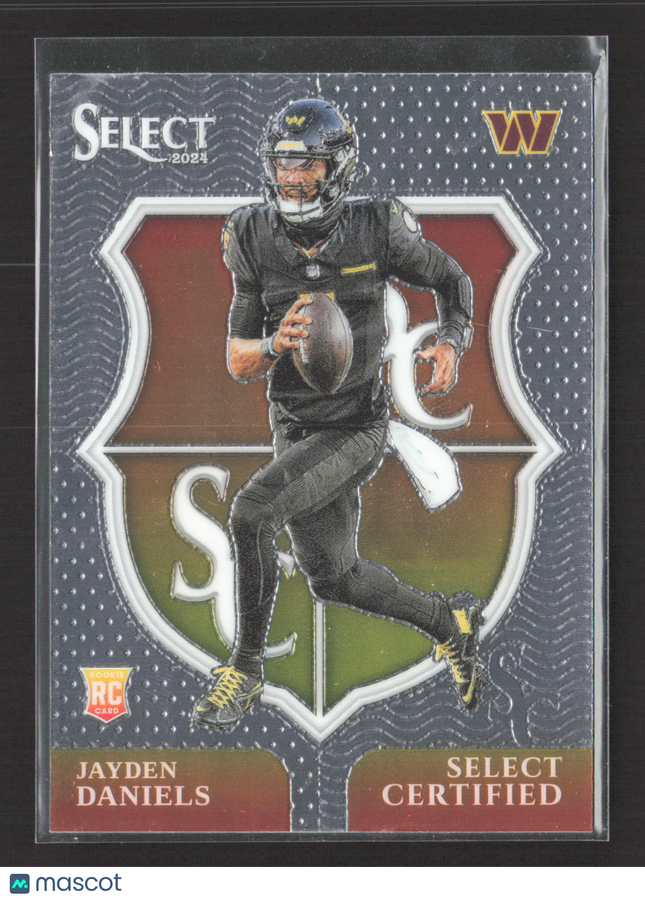 2025 Panini Select Select Certified Jayden Daniels #2 RC