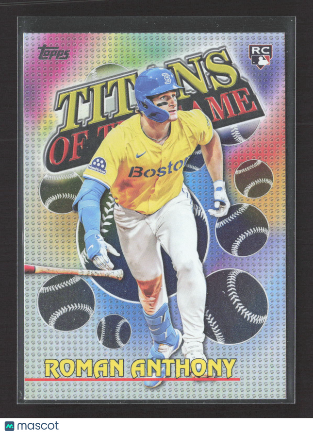 2026 Topps Titans of the Game Roman Anthony #TOG-9 RC