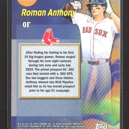 2026 Topps Titans of the Game Roman Anthony #TOG-9 RC