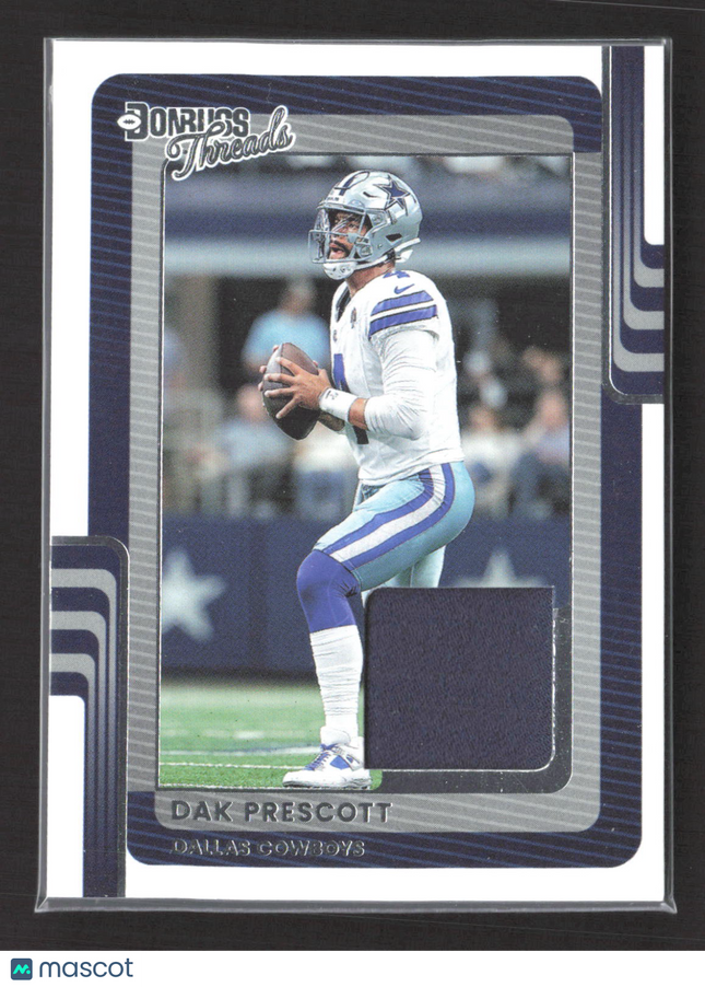 2025 Panini Donruss Football Threads Dak Prescott #DTH-DPT Jersey