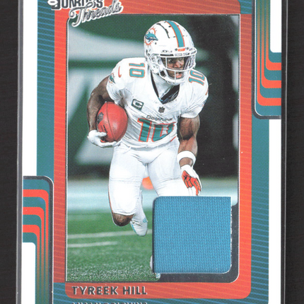 2025 Panini Donruss Football Donruss Threads Tyreek Hill #DTH-THL Jersey
