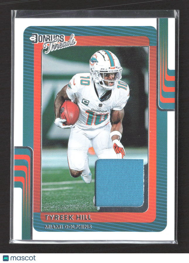 2025 Panini Donruss Football Donruss Threads Tyreek Hill #DTH-THL Jersey