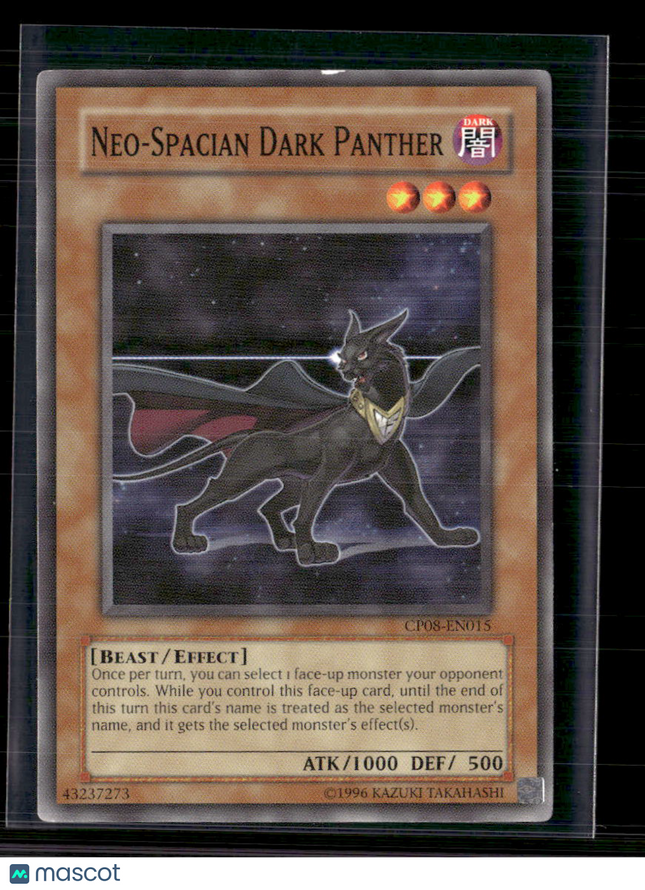 Yu-Gi-Oh! TCG Neo-Spacian Dark Panther Champion Pack 8 CP08-EN015 Unlimited